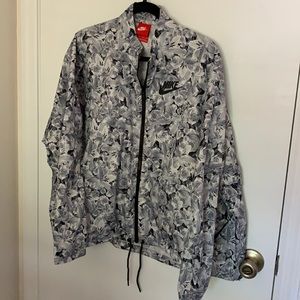 Nike windbreaker floral